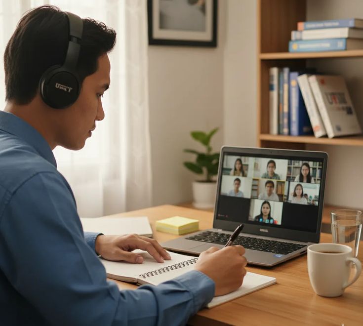 Học viên học tiếng Anh trực tuyến chuẩn bị thi chứng chỉ VSTEP, VEPT cùng Viện GI-IELT